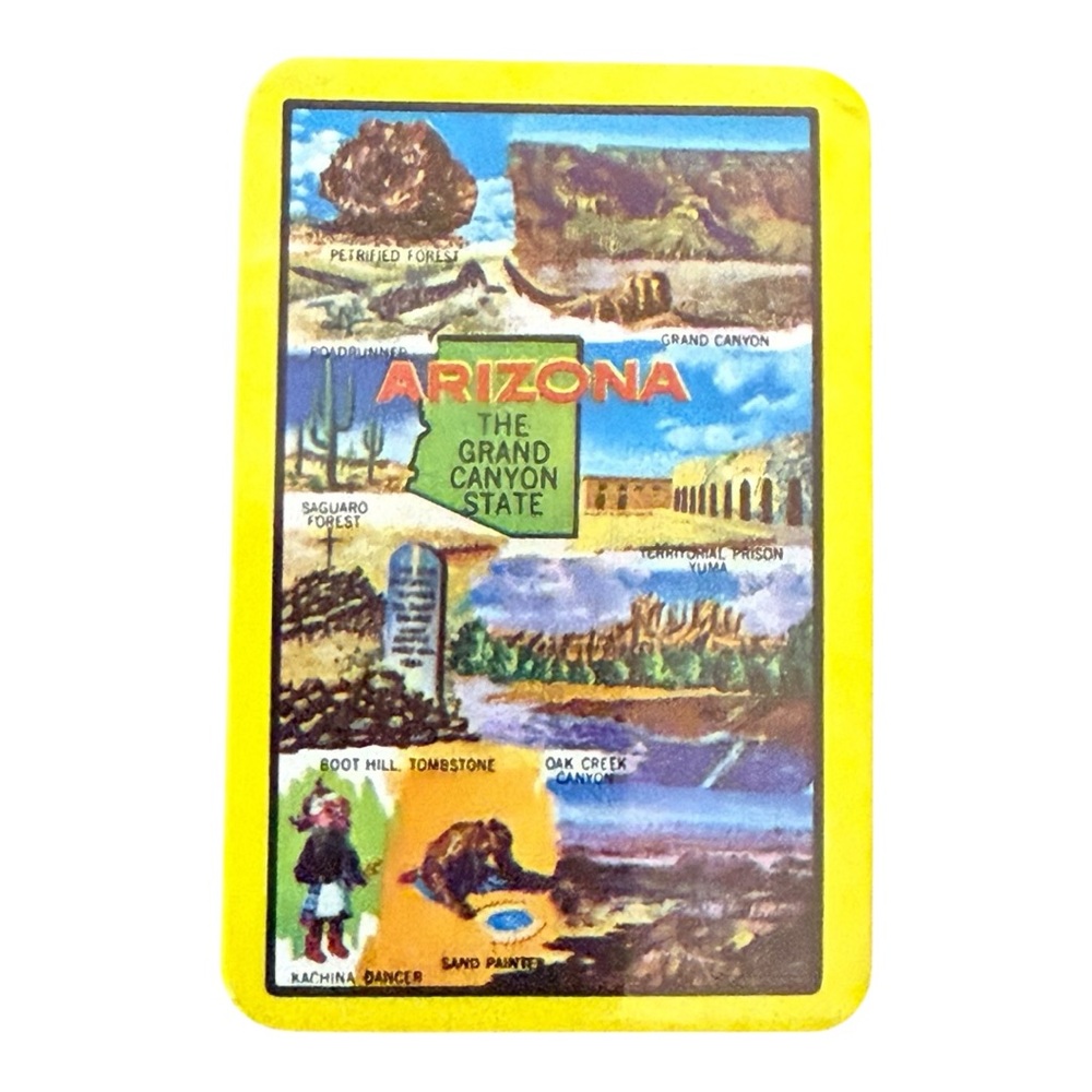 Arizona Mini Sized Playing Card Poker Playing Cards Souvenir Design NEW !